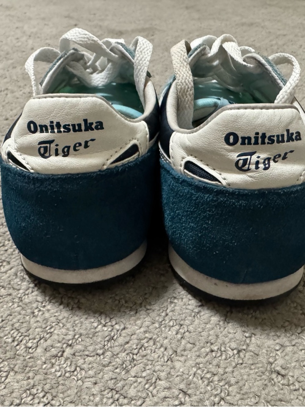 Onitsuka Tiger Serrano 'Arctic Sky White Peach’. Women 7.5 good used condition - Picture 6 of 7